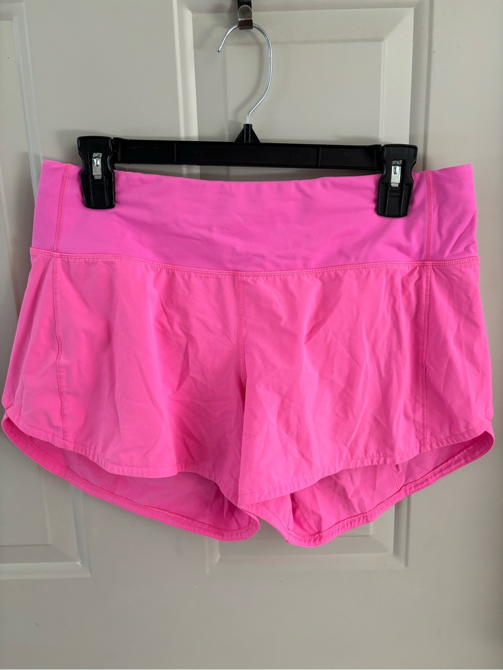 lululemon athletica Speed Up Shorts - Bright Pink Size 8
